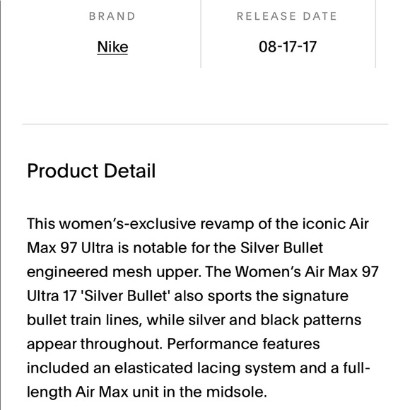 Air Max 97 Ultra 17 ‘Silver Bullet’ - Picture 7 of 7